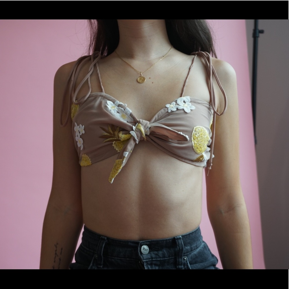 For Love and Lemons Bandeau Top